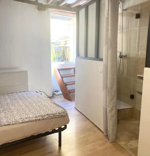 Terrasse. A 50m De La Sablettes * 芒通